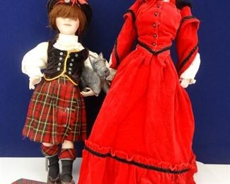 Red Dress Dolls