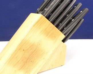 Farberware Kitchen Knife Set with Block