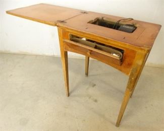 Vintage Singer Sewing Machine Table