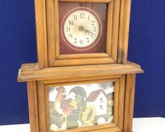 Wooden Mantle Clock