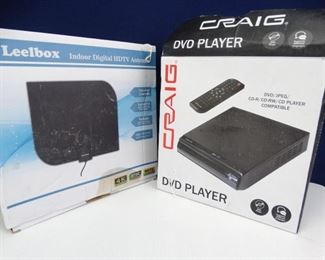 Craig DVD Player Indoor Digital HDTV Antenna