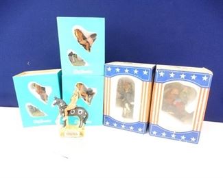 McCormick Ski Country Porcelain  Ceramic Decanters