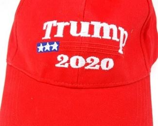 Trump 2020 Red USA Flag Embroidered Hat