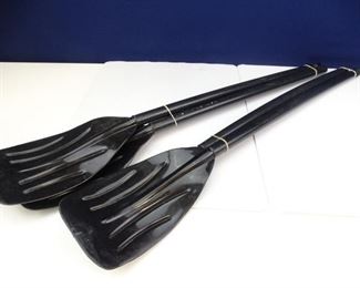 74 Black, Plastic, ScrewOn Kayak Oars