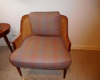 Mid Century Cane Back ,Slat Seat.