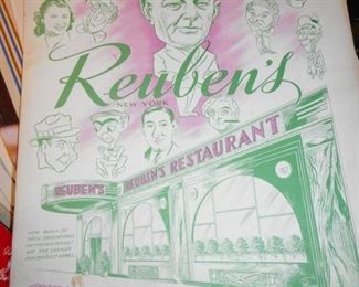 Famous Reubens Deli Menu