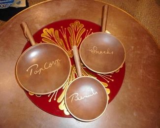 Mid Century Snack Set