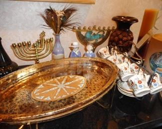 Fire King Mid Century Platter