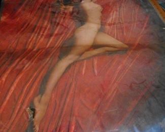 Marilyn Monroe, Calendar Poster. Tom Kelly 1972