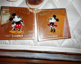 Mirror Mickey 1990 Minnie 1989