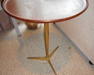 Mid Century (2) Occasional Table Swag Legs