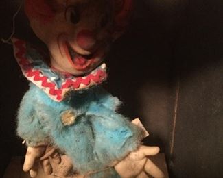 Here is Bozo..A lttile Creepy..needs a bath