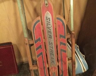 Vintage Silver Streak Sled