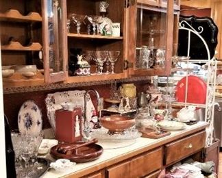 Packed kitchen and butler's galley.....