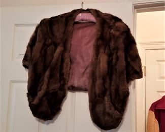 Vintage fur stole