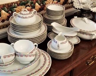 Lovely set of antique Bavarian china