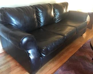 Leather Measures 88" x 38" Deep