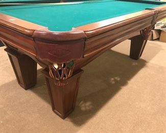 Brunswick 7 Ft Slate Billiard Table with Ping Pong Cover