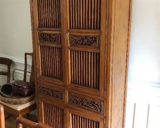 Solid Teak Cabinet