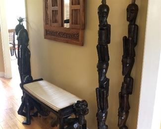 Hand Carved Pieces from Papau New Guinea