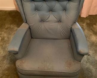 Blue Occasional Chair
