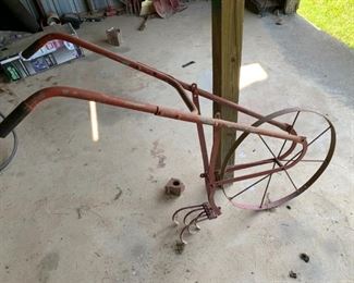 Vintage Metal Plow