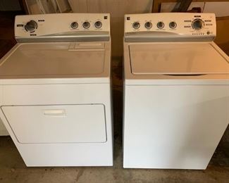 Kenmore HE Washer & Dryer
