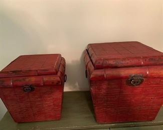 Matching Baskets with storage