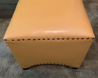 Gold Footstool
