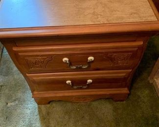 Nightstand with two other matching pieces