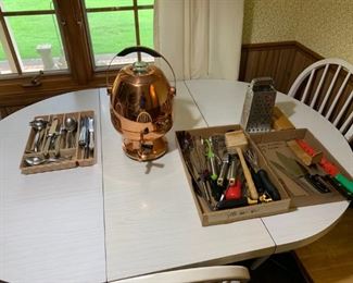 Vintage Brass Coffee maker