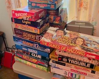 Assortment of newer board games