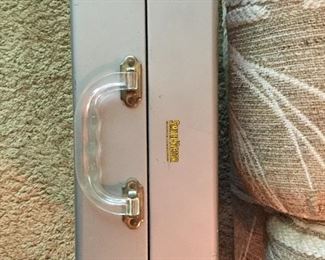 Vintage Smith Victor light bars in aluminum case 