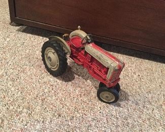 Vintage toy tractor 