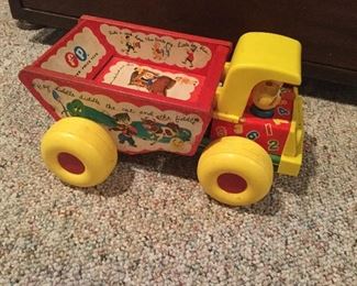 Vintage Fisher Price Humpty Dump ruck 