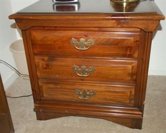 3 drawer side table