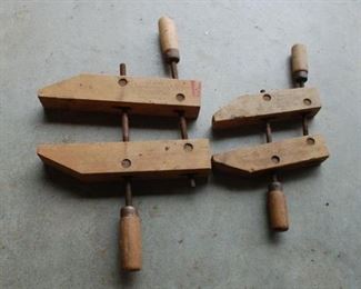 Vintage Jorgensen wood clamps