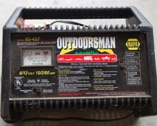 Outdoorsman battery charger 6/12 Volt, 10/2/60 amp