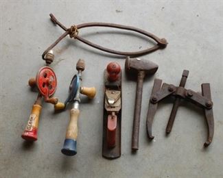 Sample of vintage tools