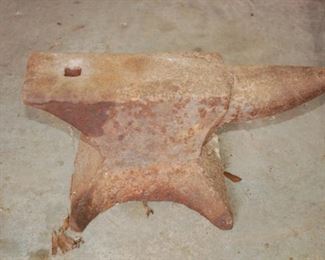 Large, very heavy anvil