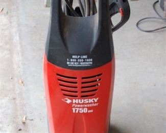 Husky 1750 psi electric pressure washer