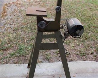 Belt sander with stand