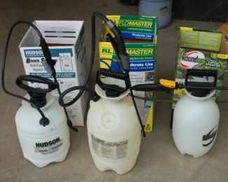 Variety of pump sprayers