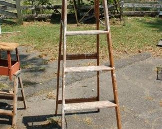 6' wood step ladder