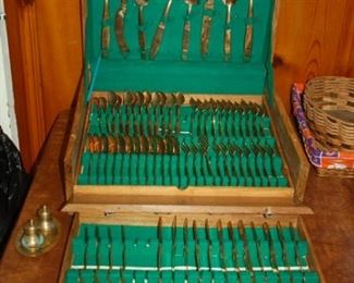 Large set of silverware, Thailand