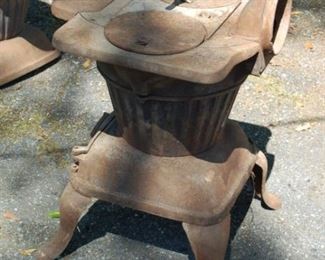 Rex 84-A 1920's pot belly coal stove