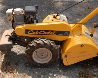 Cub Cadet  RT 65 rear tine tiller.  Cranks easily and runs well!