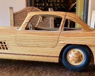 Holztechnik Mercedes Wood model 300 SL 34in Long (Purchased directly from Daimler Chrysler in Germany 2005 for $1,300.00.)