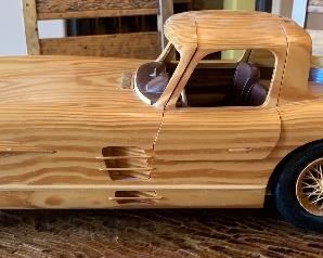 Holztechnik Mercedes model 300 SLR 32in Long (Purchased directly from Daimler Chrysler in Germany 2005 for $1,300.00)