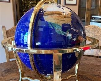13in Gemstone Globe	